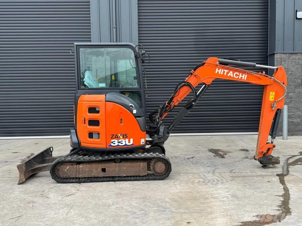 Hitachi ZX 33 U-5 A Minigrävare < 7t
