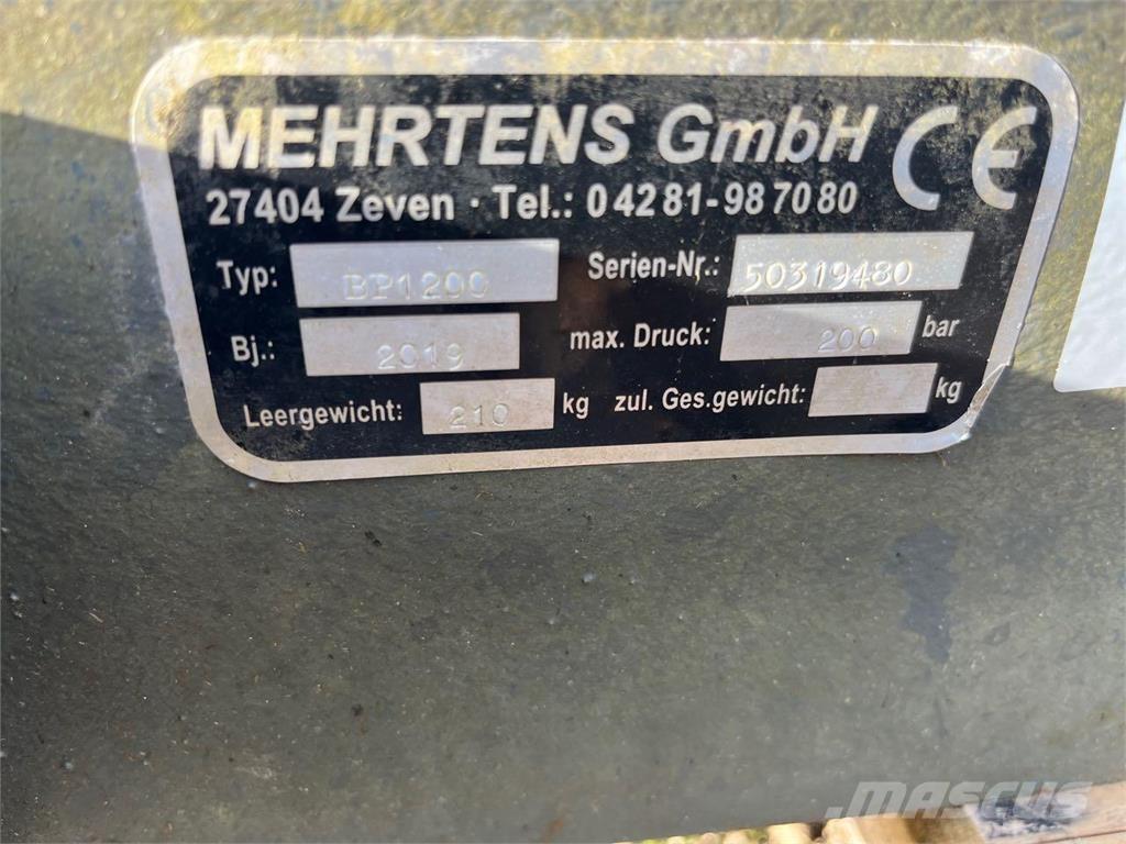 Weidemann BP 1200 Övrig inomgårdsutrustning