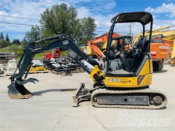 John Deere 27D Minigrävare < 7t