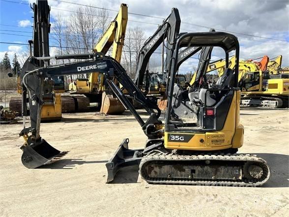 John Deere 35G Minigrävare < 7t