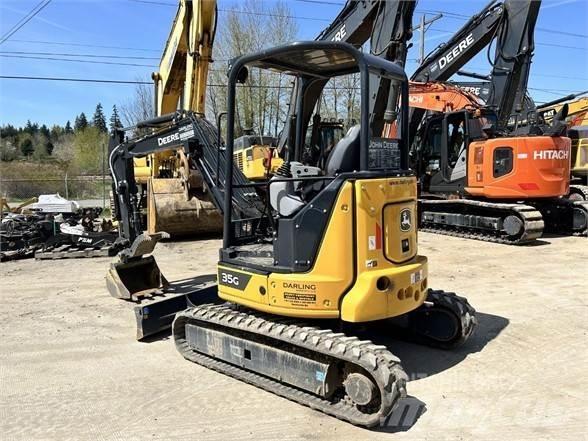 John Deere 35G Minigrävare < 7t