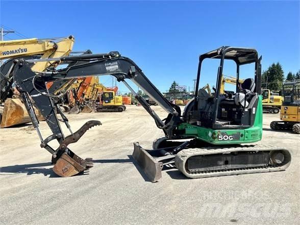 John Deere 50G Minigrävare < 7t