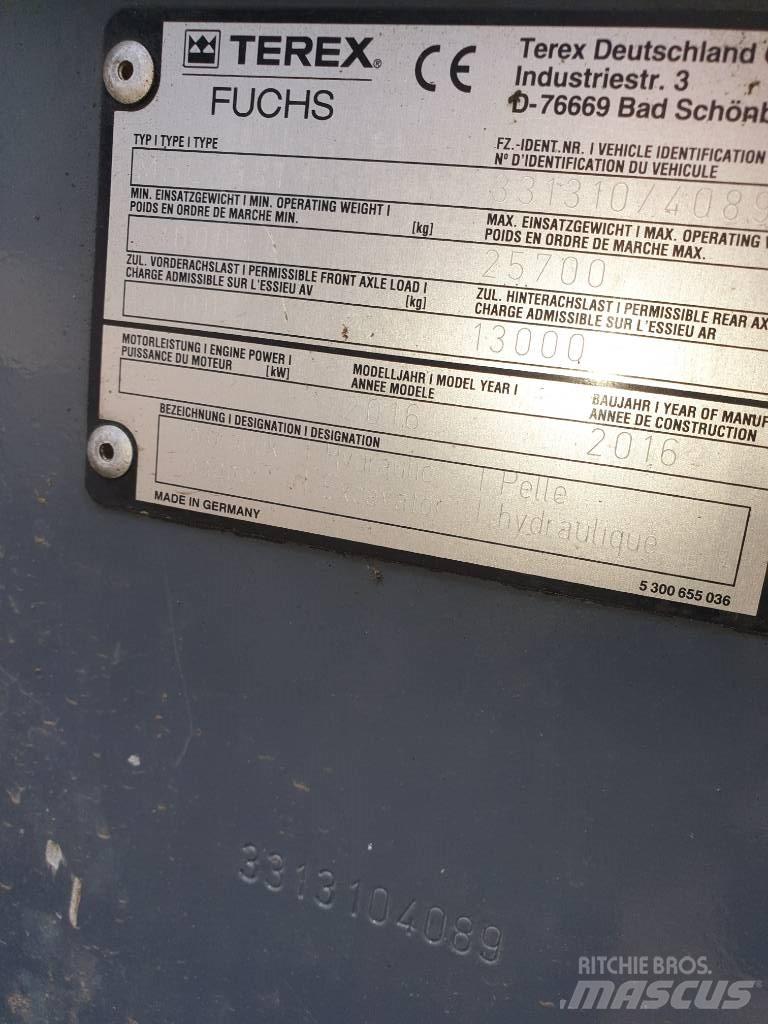 Fuchs MHL331E Avfalls / industri hantering