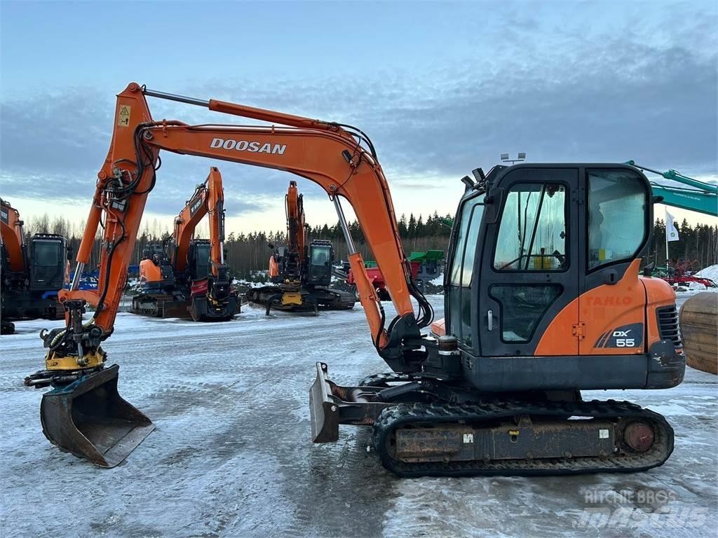 Doosan dx55 Minigrävare < 7t