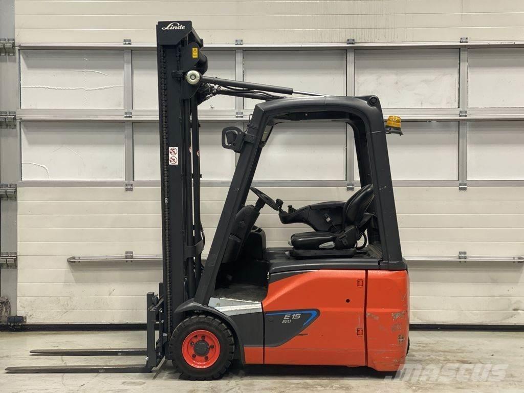 Linde E15-02 Elmotviktstruckar