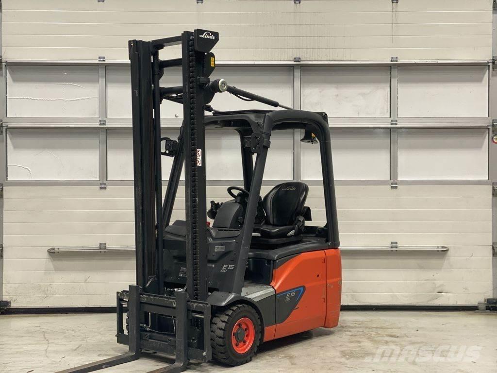 Linde E15-02 Elmotviktstruckar