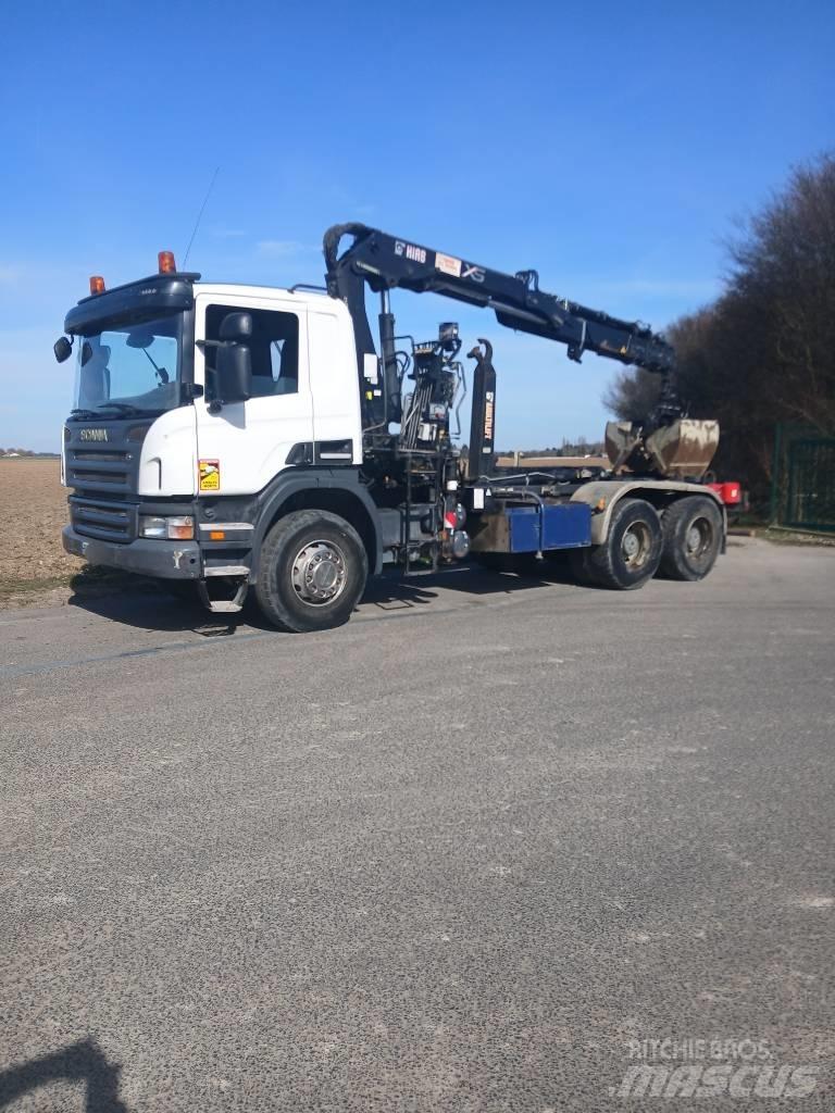 Scania P 400 Lastväxlare/Krokbilar