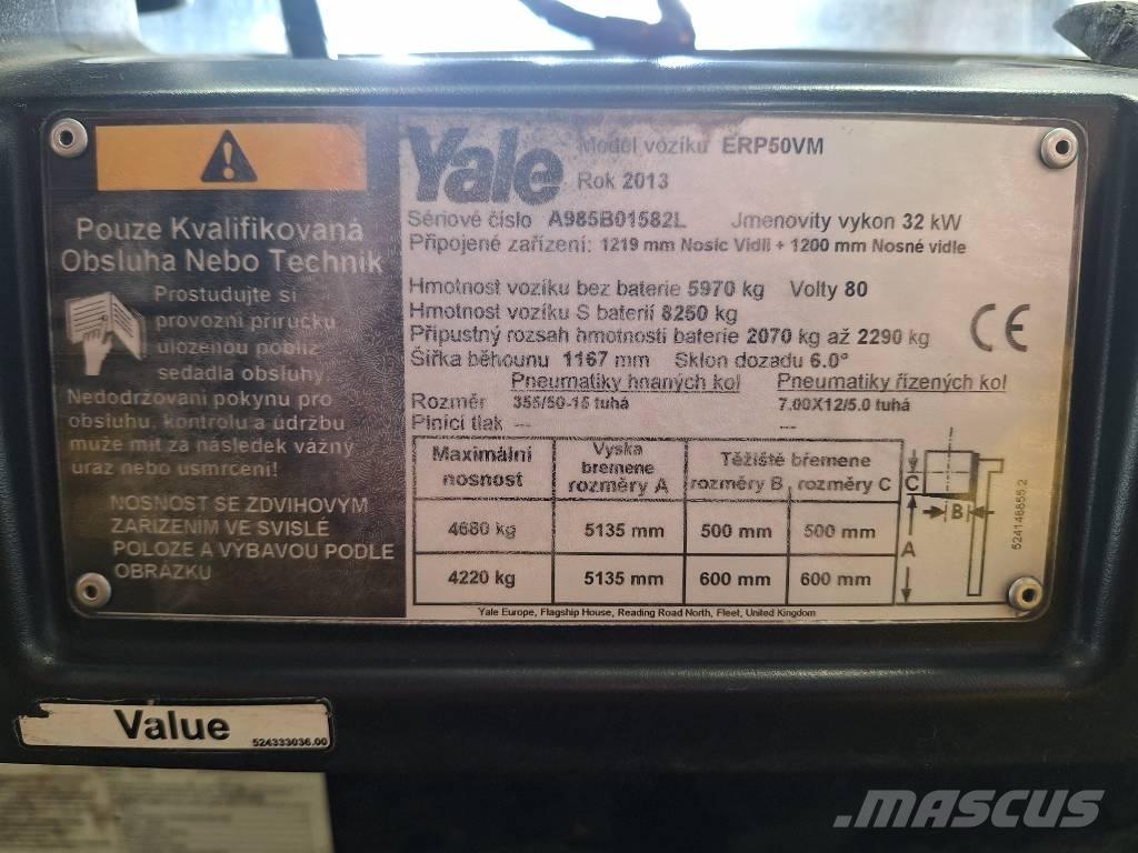 Yale ERP 50 VM Elmotviktstruckar