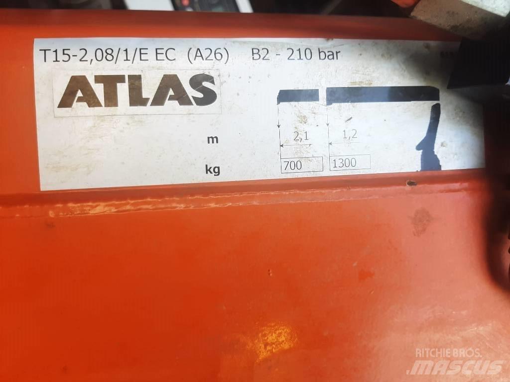 Atlas T15-A26E Styckegodskranar