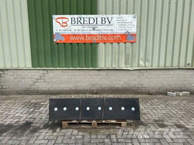  Rubberschuif 1,67 M Snöblad och plogar