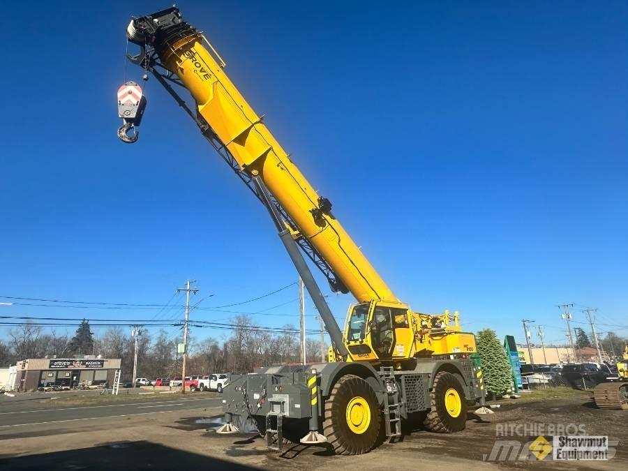 Grove GRT 8100 Terrängkranar (Grov terräng)