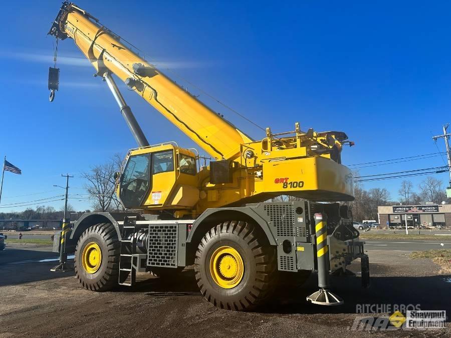 Grove GRT 8100 Terrängkranar (Grov terräng)