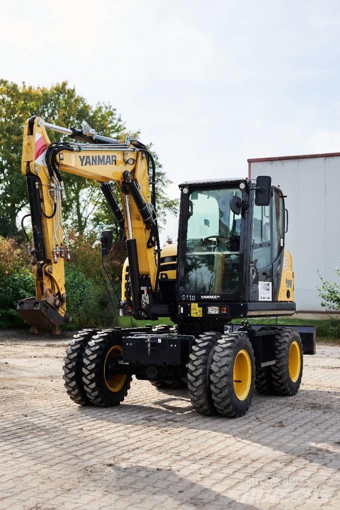 Yanmar B 75 W Hjulgrävare