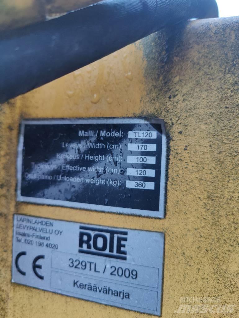 Rote 329/TL Kompakttraktor-tillbehör