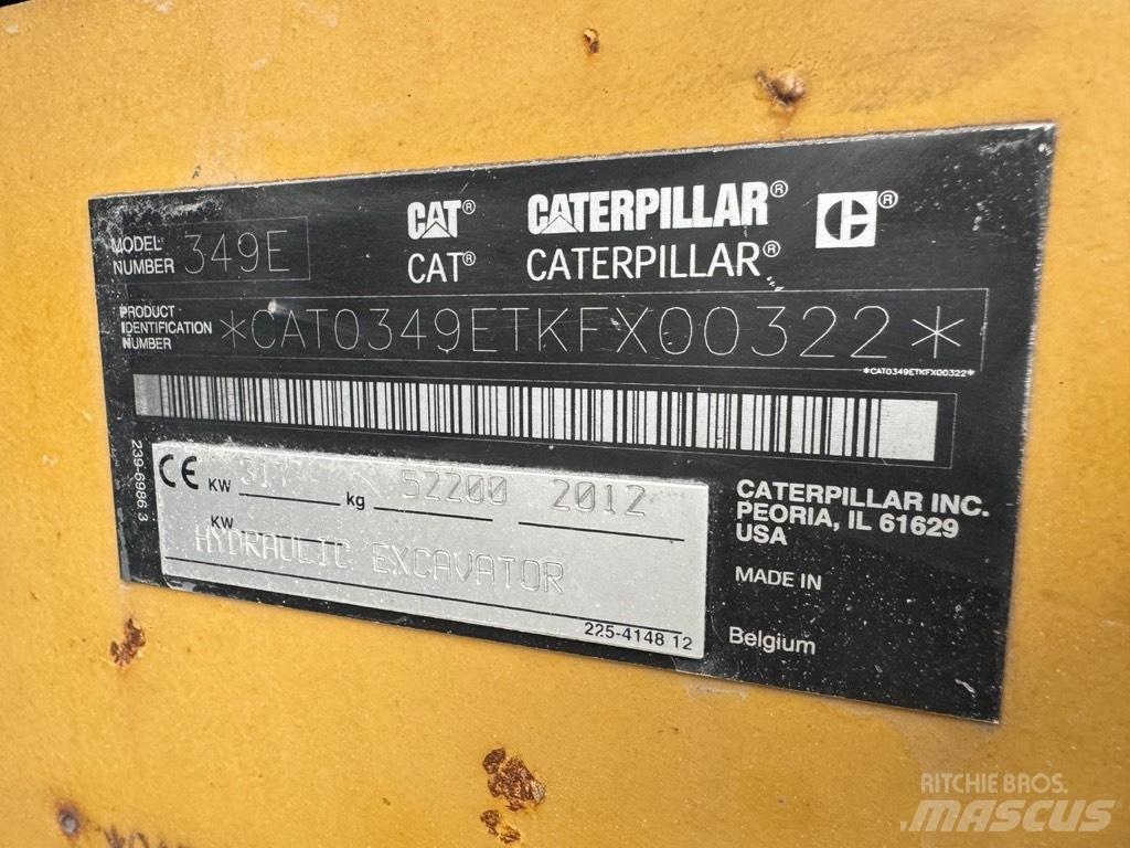 CAT 349 E Bandgrävare