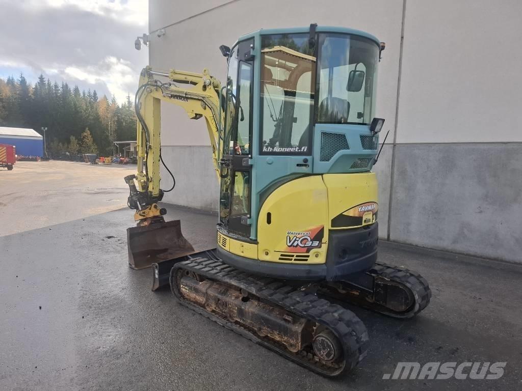 Yanmar Vio 33 U Minigrävare < 7t