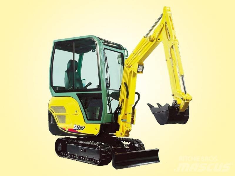 Yanmar SV 17 EX Minigrävare < 7t