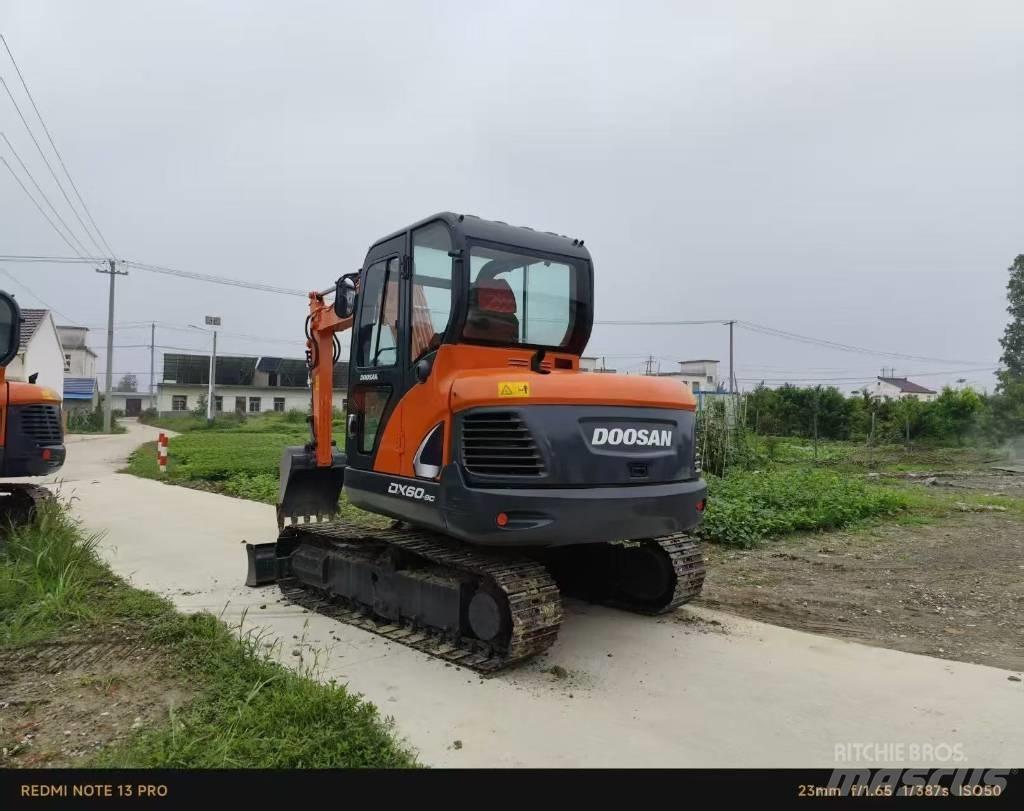 Doosan DX 60 Minigrävare < 7t