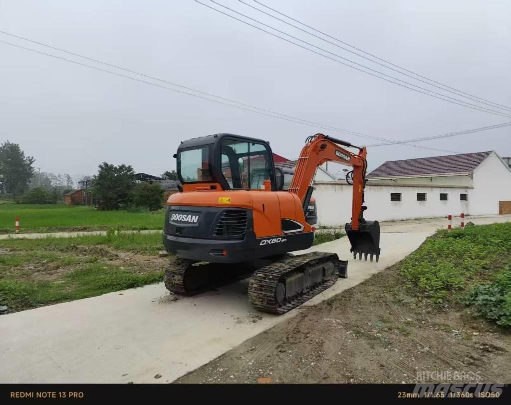 Doosan DX 60 Minigrävare < 7t