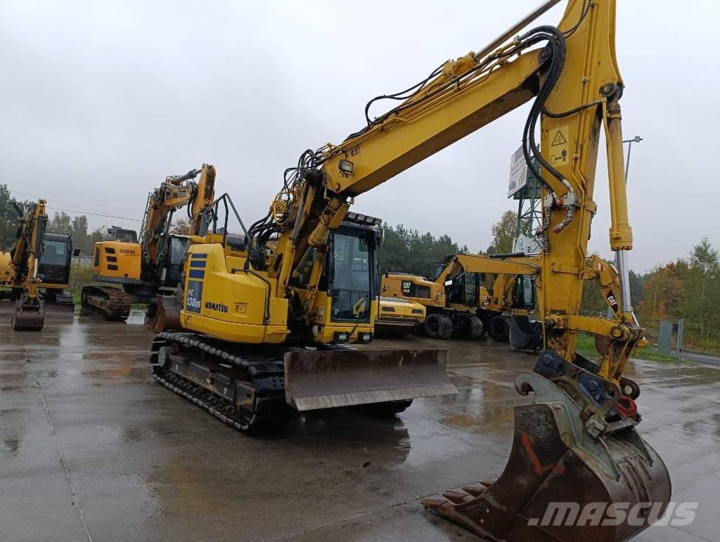 Komatsu PC 138 US-11 Bandgrävare