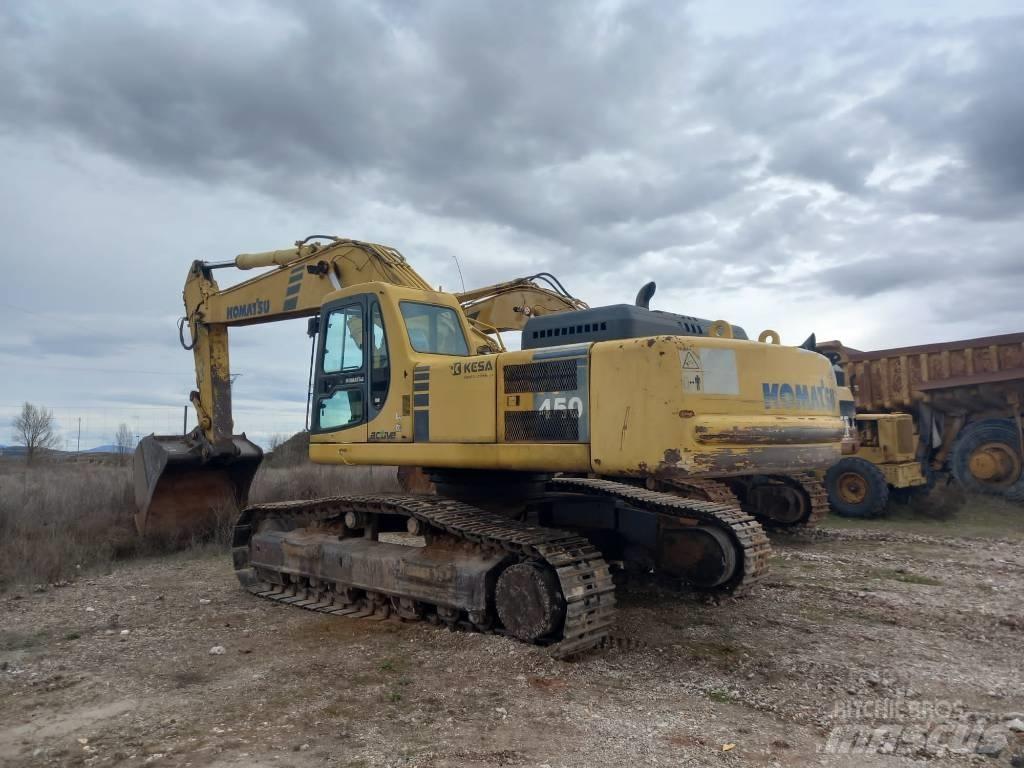 Komatsu PC450LC Bandgrävare