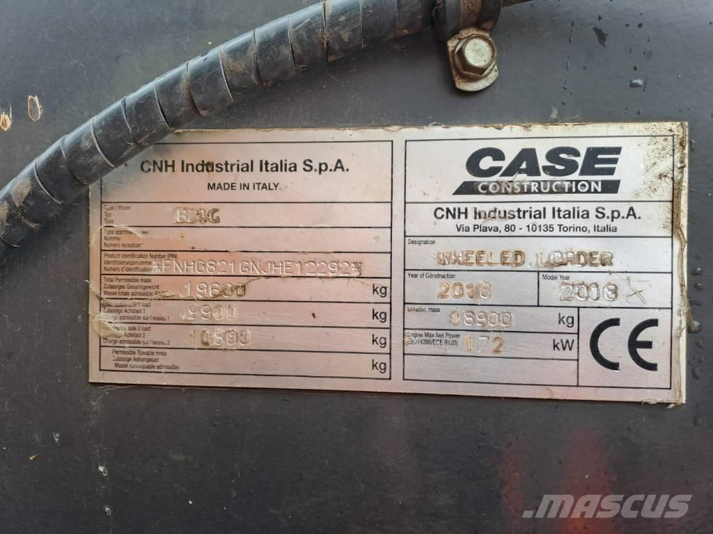 CASE 821g Hjullastare