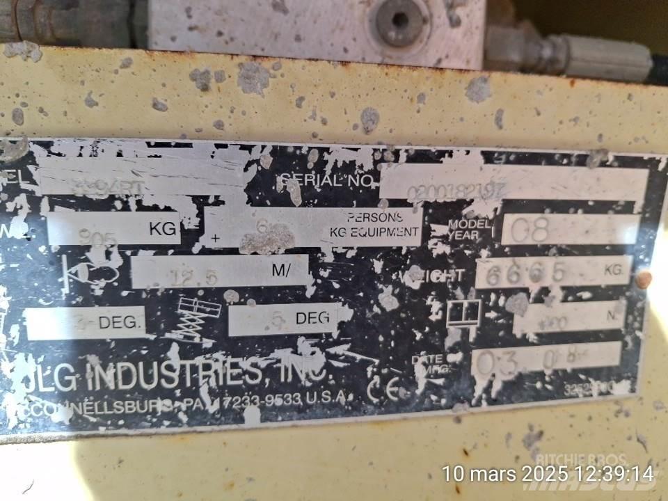 JLG 3394RT Saxliftar