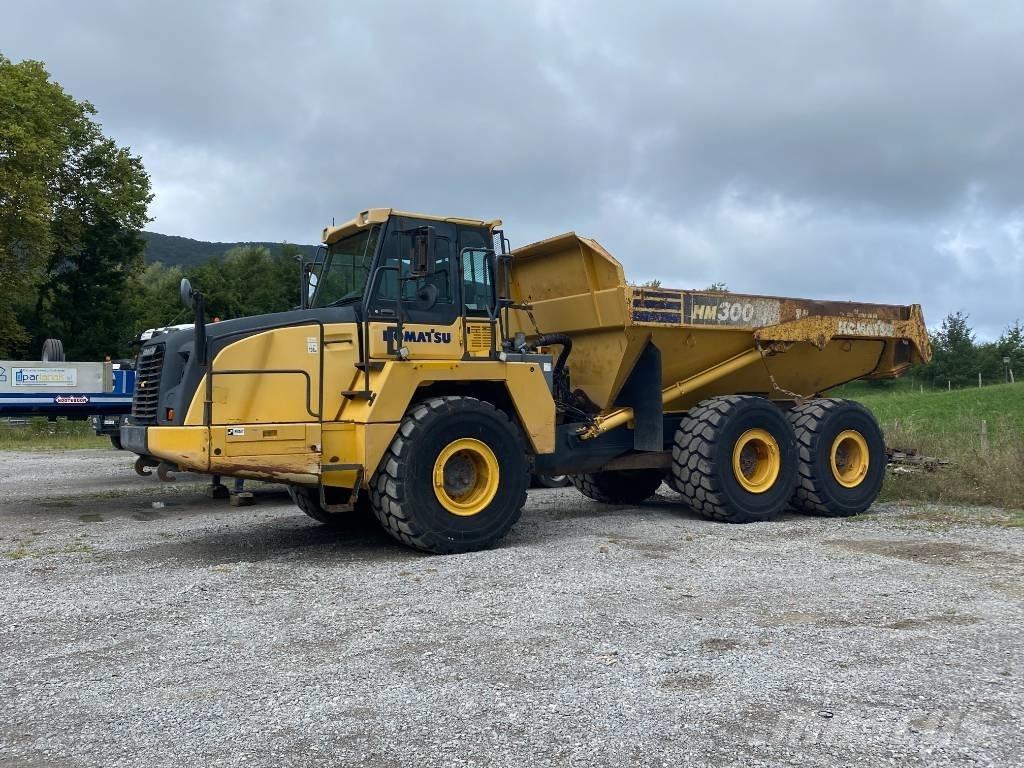 Komatsu HM 300-3 Midjestyrd dumper
