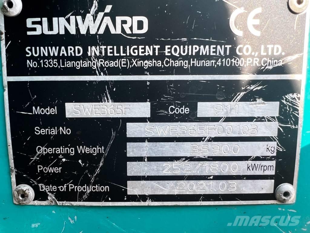 Sunward 365f Bandgrävare