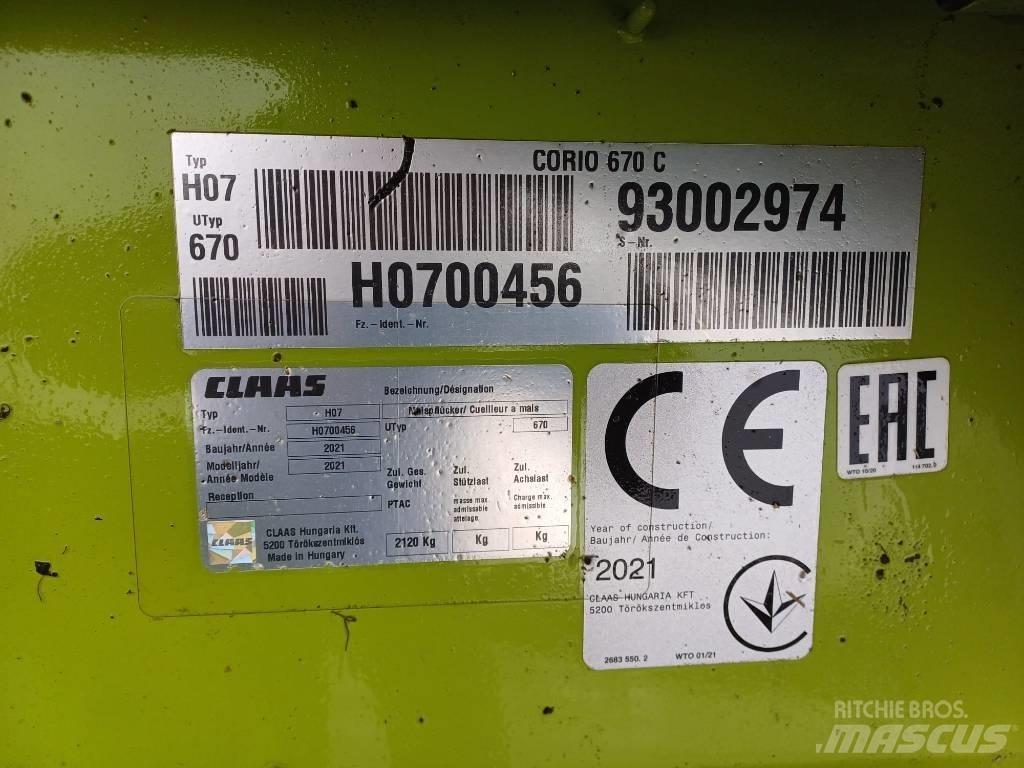 CLAAS Corio Trösktillbehör