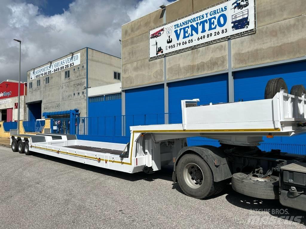  TECNOMETAL G375 Låg lastande semi trailer
