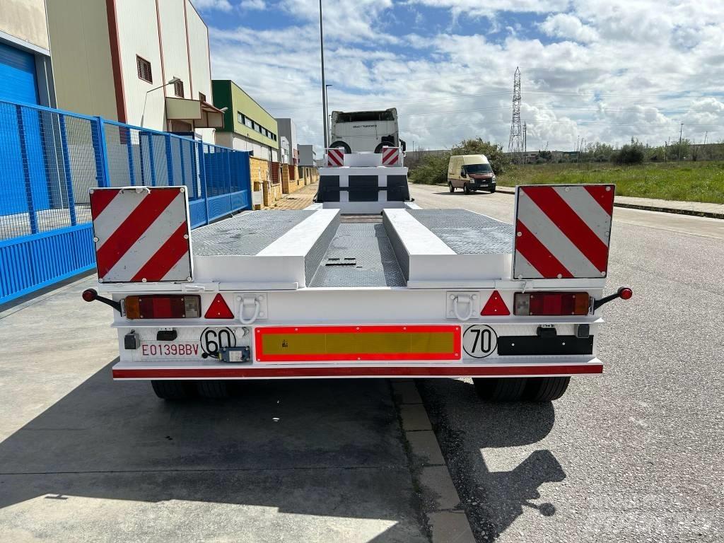  TECNOMETAL G375 Låg lastande semi trailer