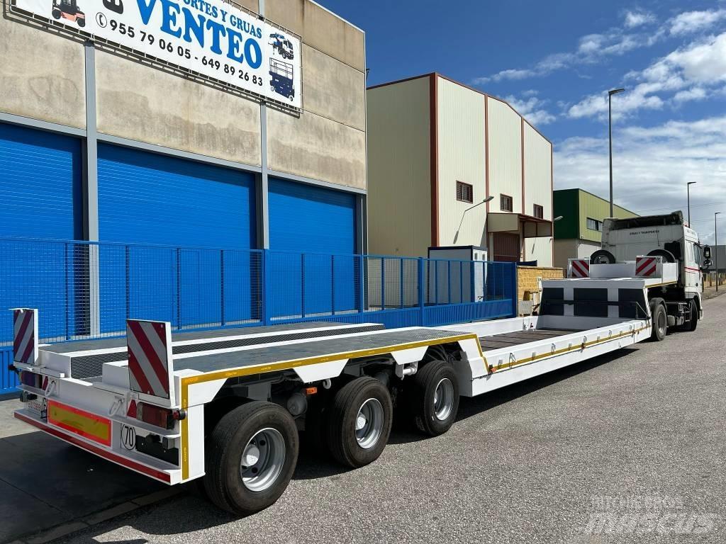  TECNOMETAL G375 Låg lastande semi trailer