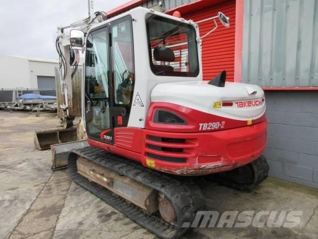 Takeuchi TB 290-2 Midigrävmaskiner 7t - 12t