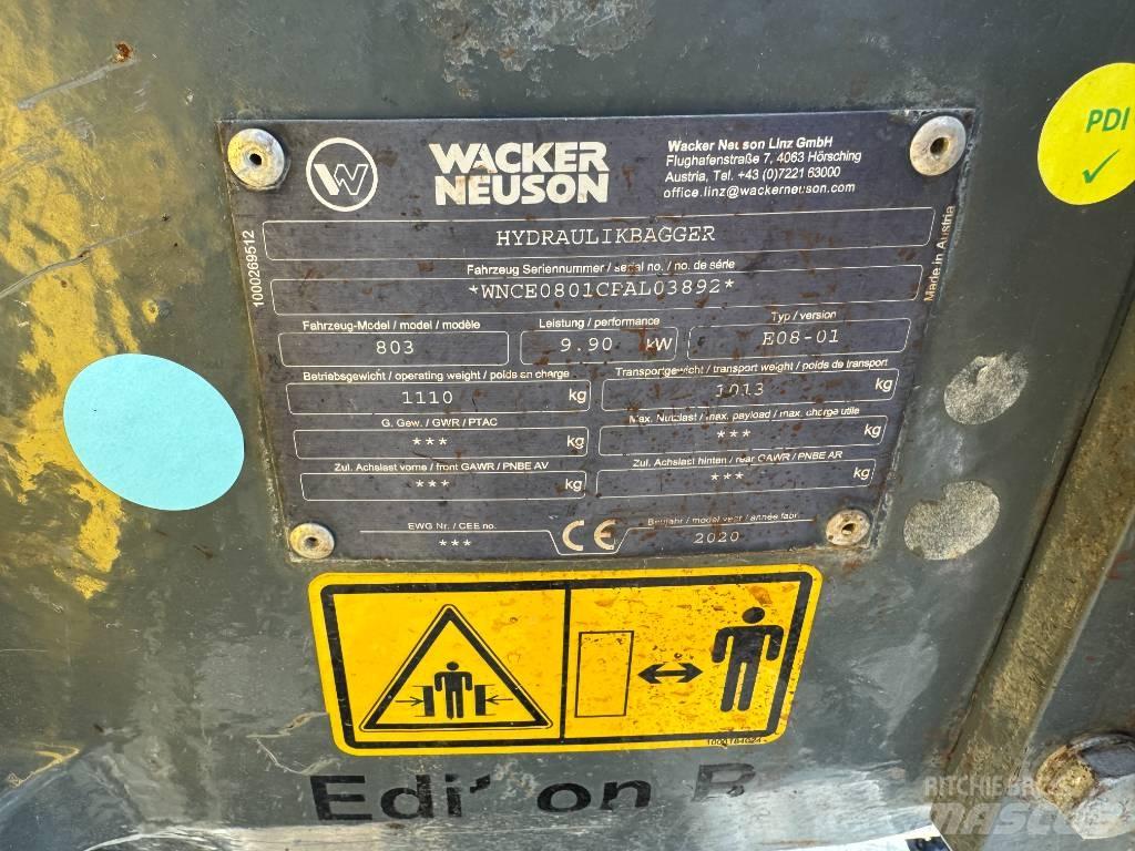 Wacker Neuson 803 Bandgrävare