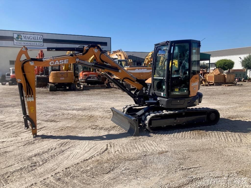 CASE CX65D Minigrävare < 7t