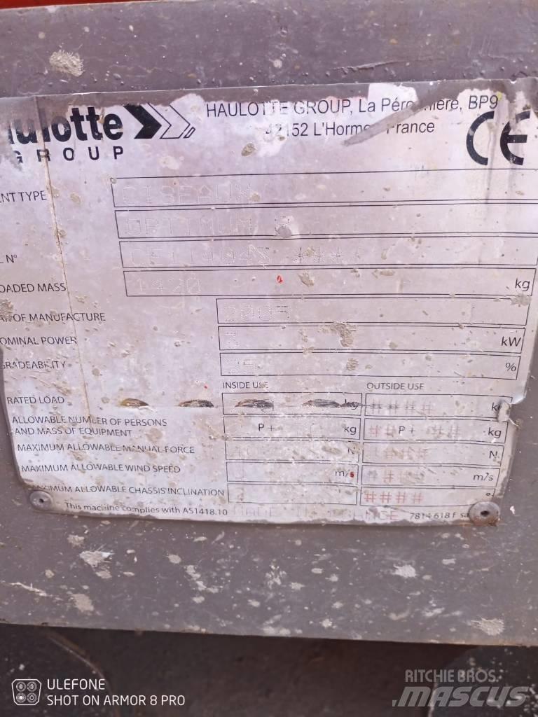 Haulotte Optimum  8 Saxliftar