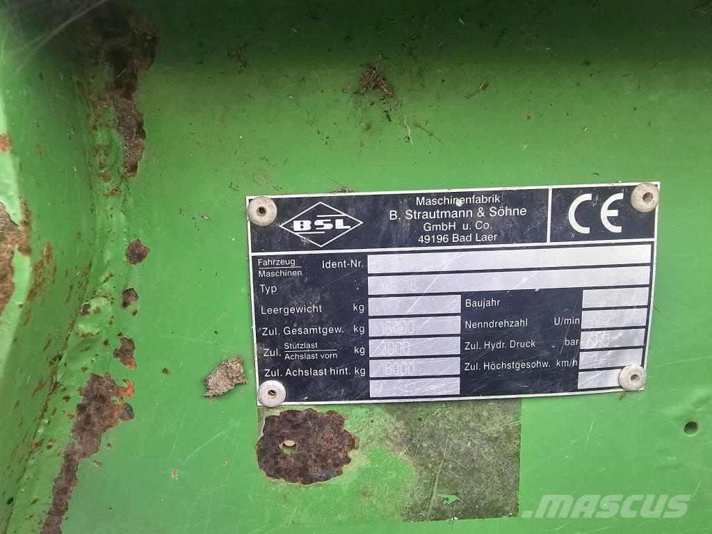 Strautmann VS18 Fast- och kletgödselspridare