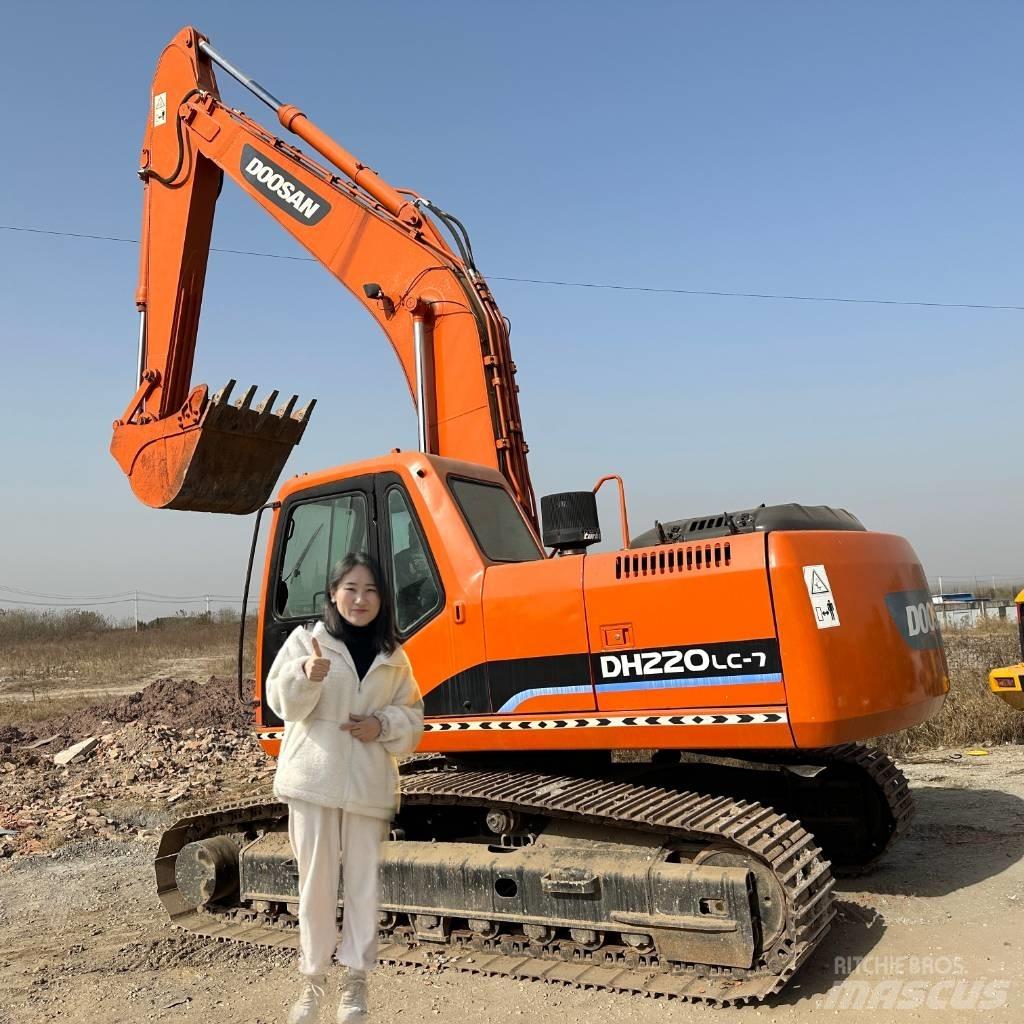 Doosan DH220LC-7 Bandgrävare
