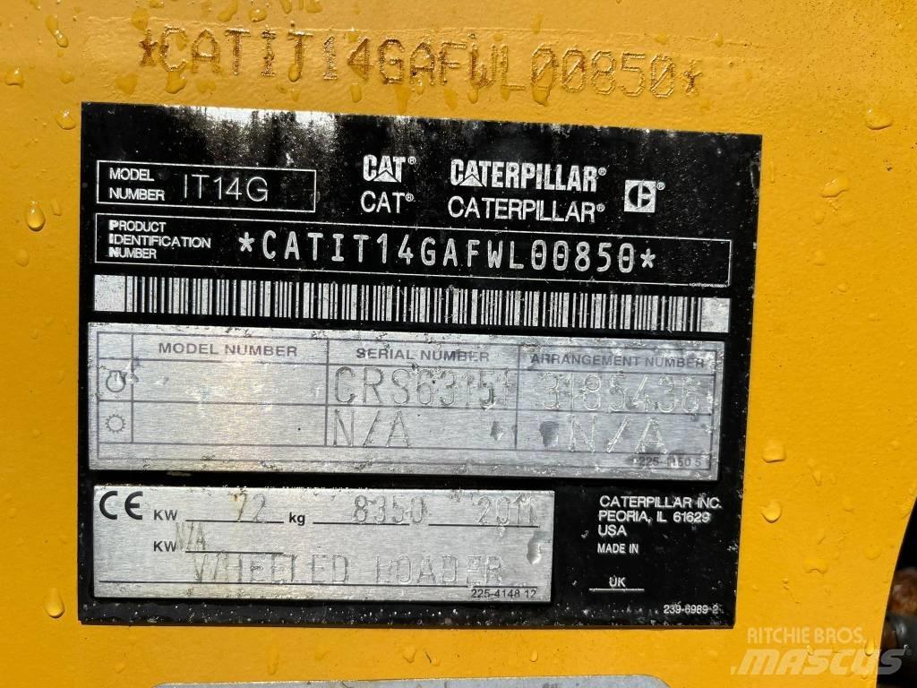CAT IT 14 G Hjullastare