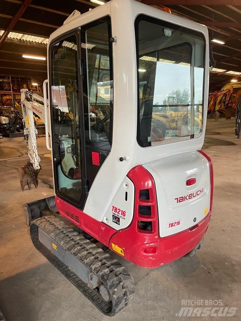 Takeuchi TB216 Minigrävare < 7t
