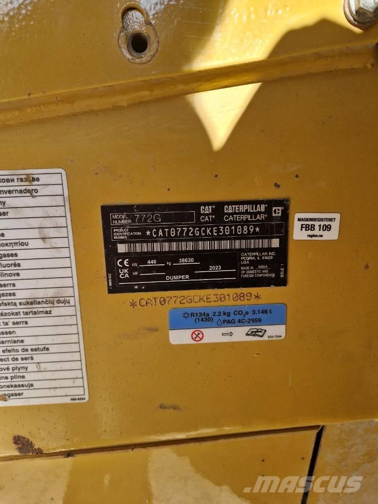 CAT 772 G Gruvtruck