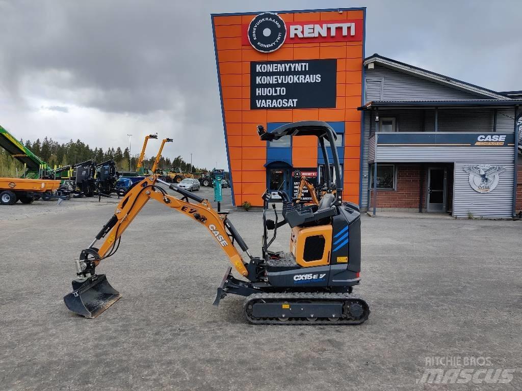 CASE CX 15 EV Minigrävare < 7t