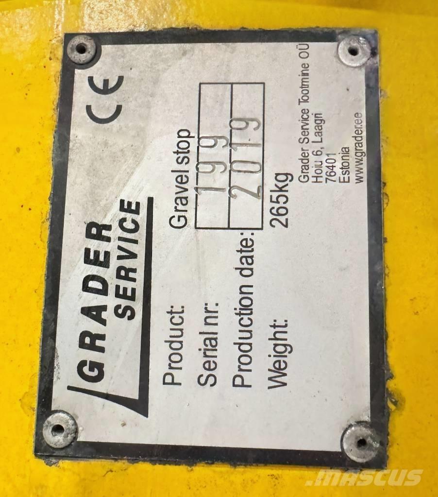  Grader Grusstopp Hyvlar