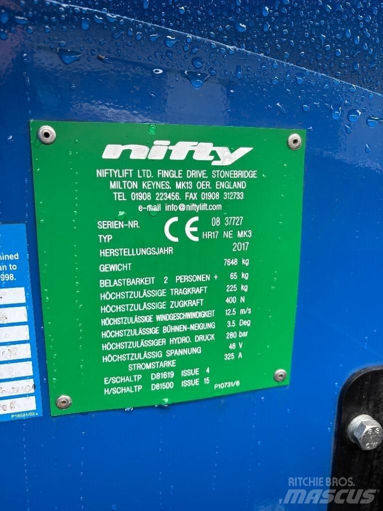 Niftylift HR 17 Bomliftar