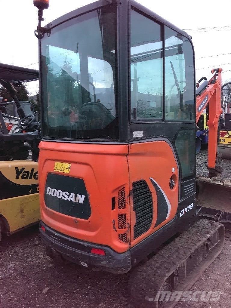 Doosan DX 19 Minigrävare < 7t