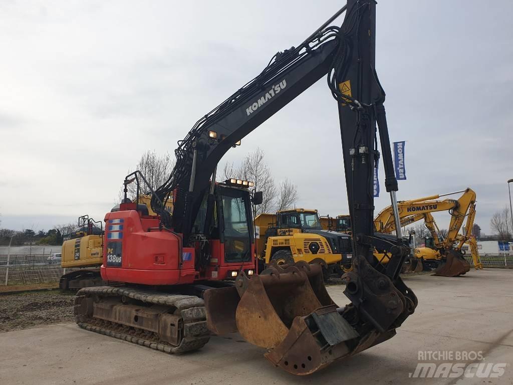 Komatsu PC138US-11 Bandgrävare