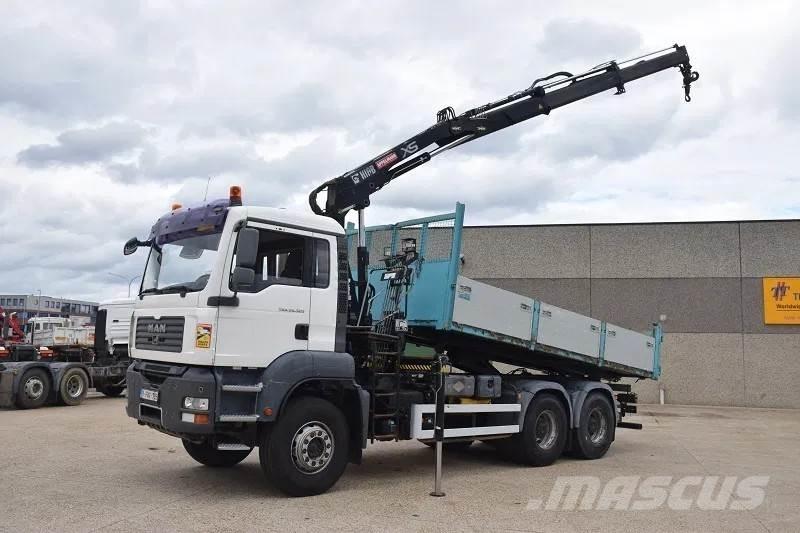 MAN TGA 26.320 Flak-/vinschlastbilar