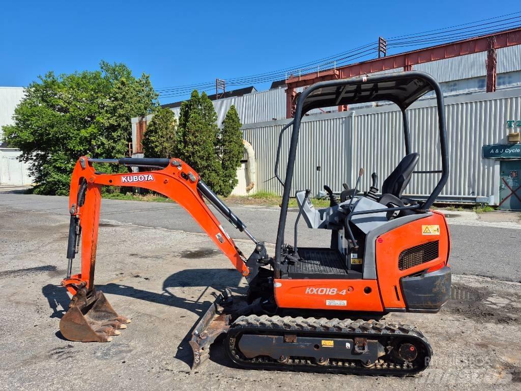 Kubota KX 018-4 Minigrävare < 7t