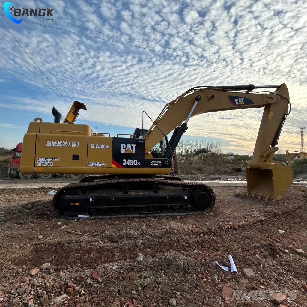 CAT 349D2 Bandgrävare